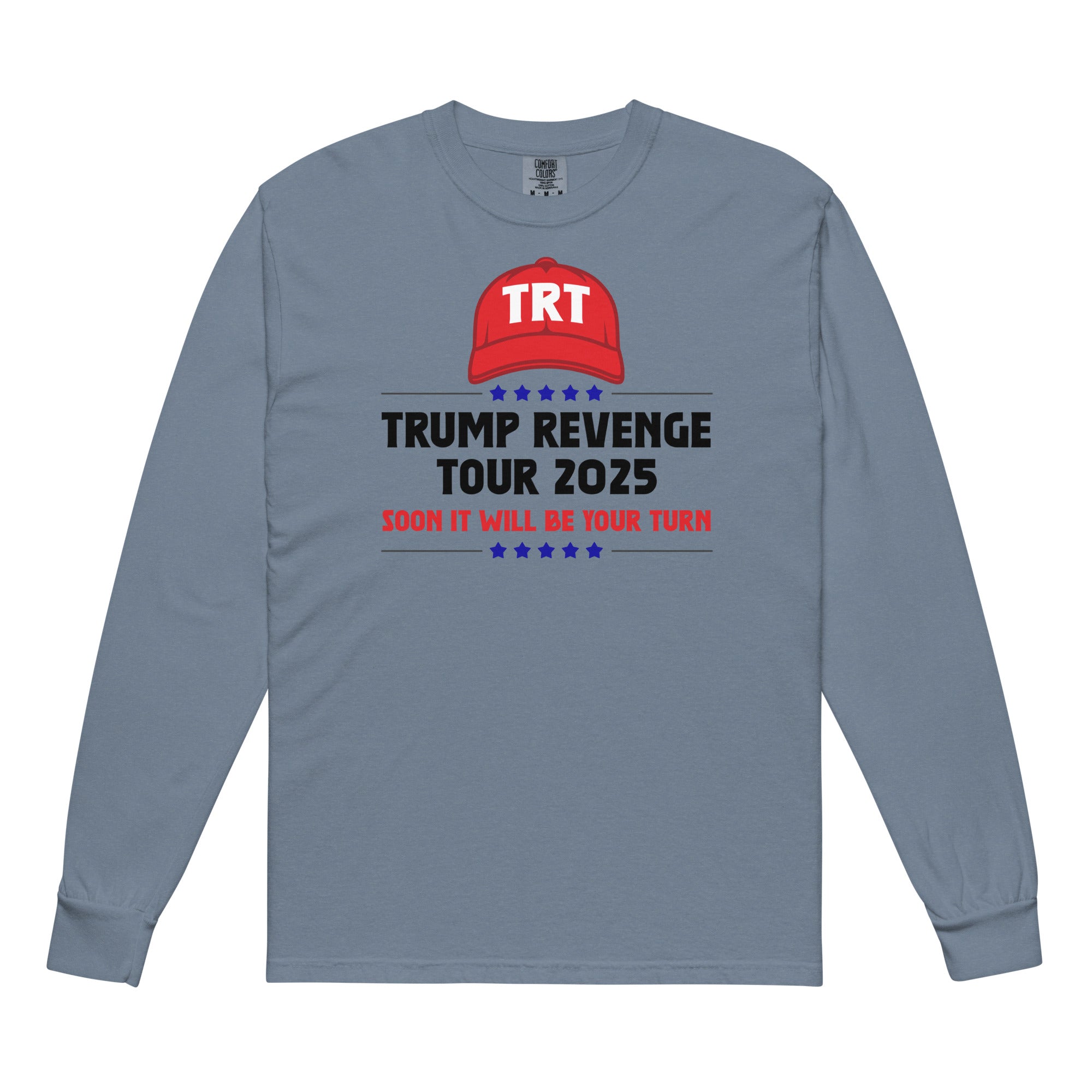 Garment-dyed heavyweight long-sleeve shirt – TRT